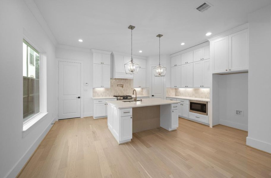 Furnished interior view inside a new home in , Houston (Image 5).