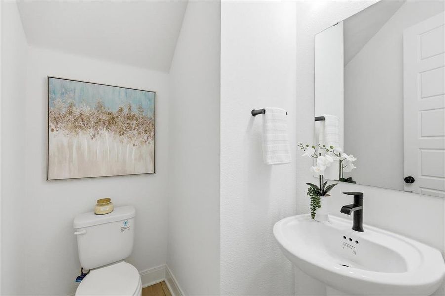 Furnished interior view inside a new home in Pecan Square - Gardens, Northlake (Image 11). Furnished interior view inside a new home in Pecan Square - Gardens, Northlake (Image 11).