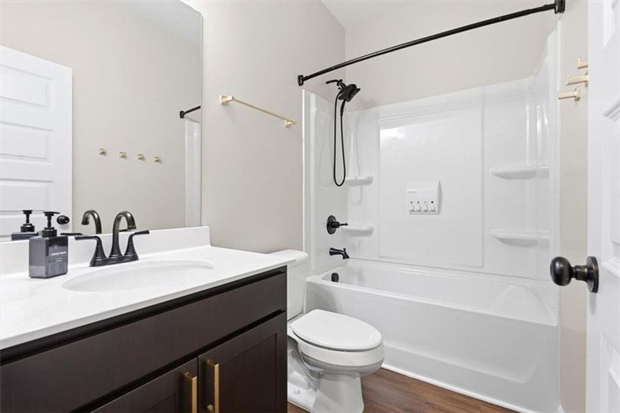 Furnished interior view inside a new home in , Cartersville (Image 32).