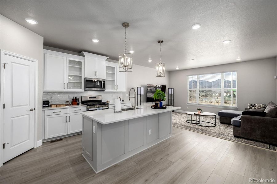 Furnished interior view inside a new home in , Littleton (Image 14).