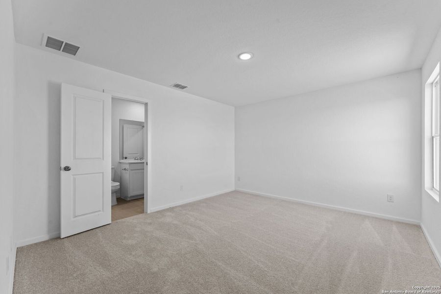 Spacious, unfurnished interior of a new home in Randolph Crossing: Cottage Collection, Converse (Image 11). Spacious, unfurnished interior of a new home in Randolph Crossing: Cottage Collection, Converse (Image 11).
