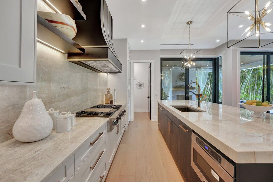 Furnished interior view inside a new home in , West Palm Beach (Image 29).