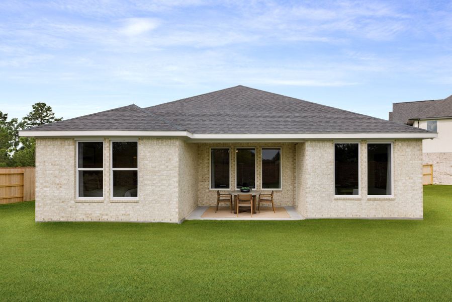 Representative exterior details of a home built from the Hoyt by Risewell Homes in Raburn Reserve, Tomball (Image 3). Representative exterior details of a home built from the Hoyt by Risewell Homes in Raburn Reserve, Tomball (Image 3).