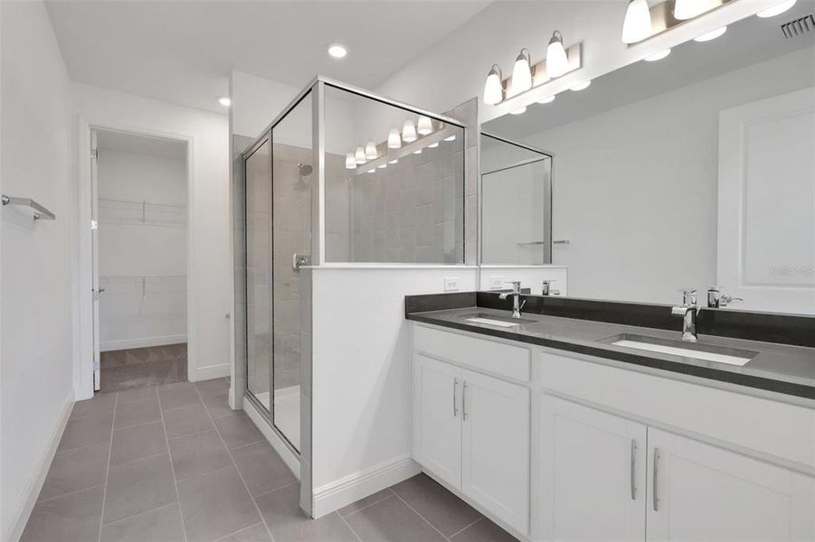 Furnished interior view inside a new home in Seaire Townhomes, Parrish (Image 14).