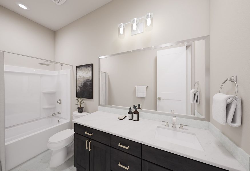 Furnished interior view inside a new home in Blossom Rock, Apache Junction (Image 12).
