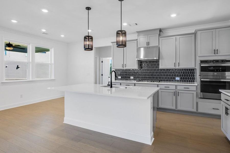 Furnished interior view inside a new home in Stratford Hills, Ball Ground (Image 9).
