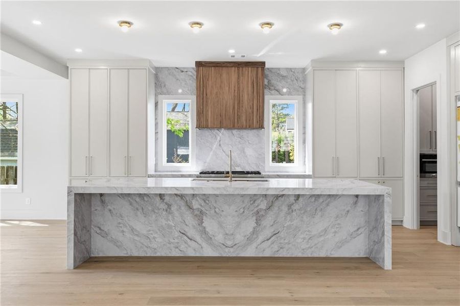 Furnished interior view inside a new home in , Atlanta (Image 6).