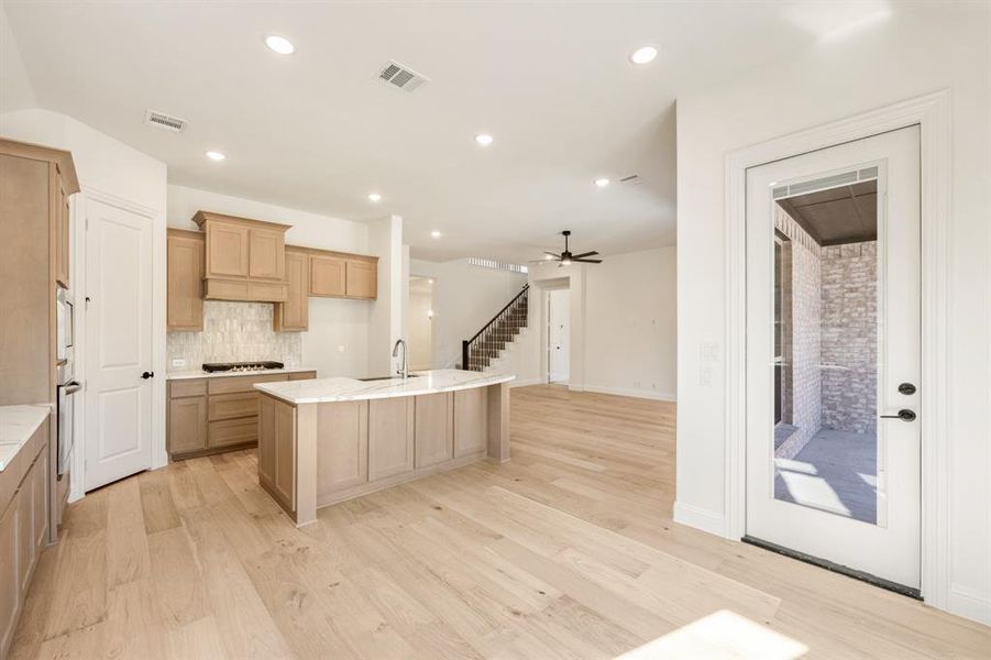 Furnished interior view inside a new home in Windsong Ranch, Prosper (Image 17).