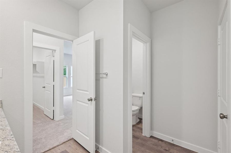 Spacious, unfurnished interior of a new home in Sperling Farms, Ferris (Image 31). Spacious, unfurnished interior of a new home in Sperling Farms, Ferris (Image 31).