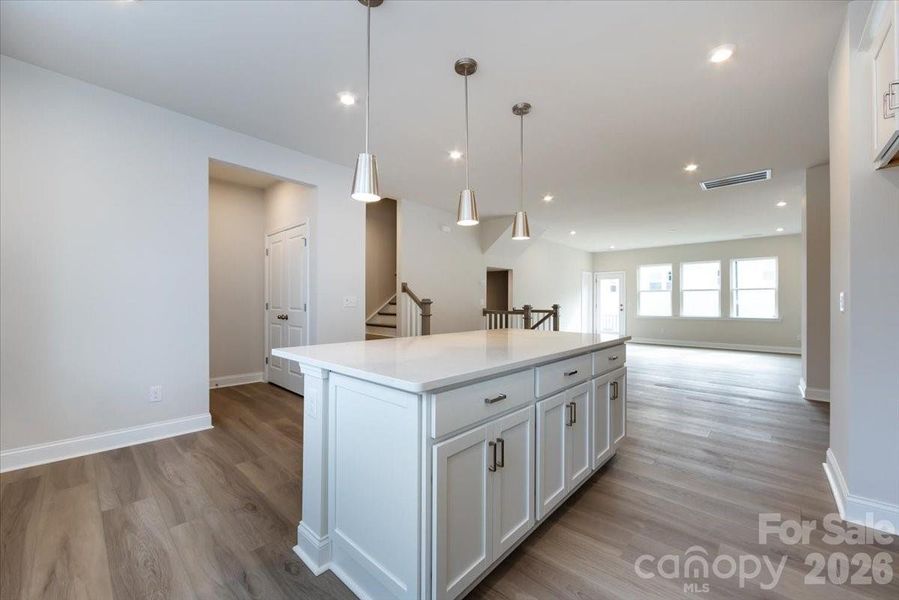 Furnished interior view inside a new home in Archer Row, Charlotte (Image 4). Furnished interior view inside a new home in Archer Row, Charlotte (Image 4).