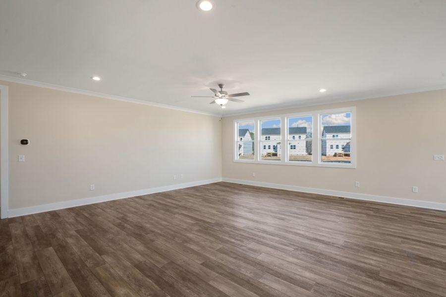 Representative unfurnished interior of a home built from the Olympic by Mattamy Homes in Magnolia Park, Garner (Image 19).