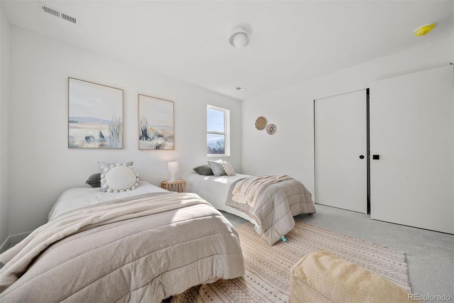 Furnished interior view inside a new home in , Denver (Image 18).