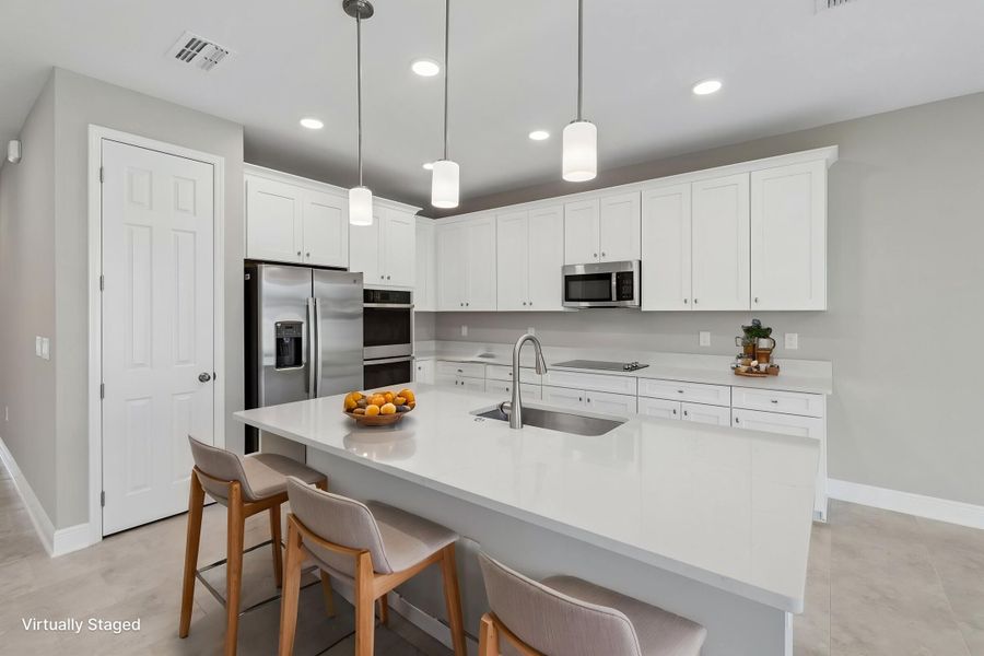 Kitchen - Virtually Staged