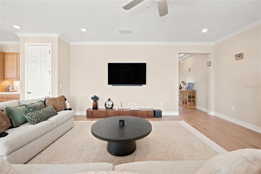 Furnished interior view inside a new home in Ocala Preserve, Ocala (Image 15).
