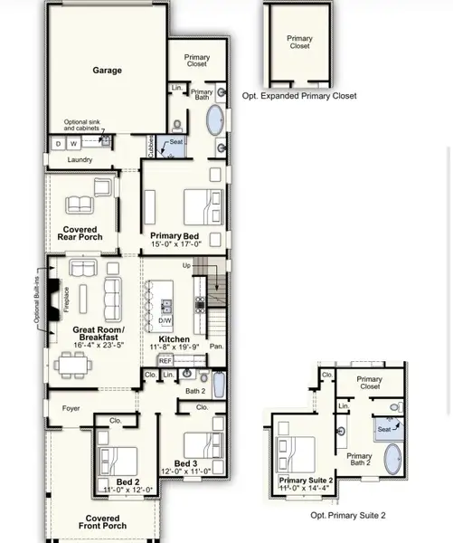 View of floor plan / room layout