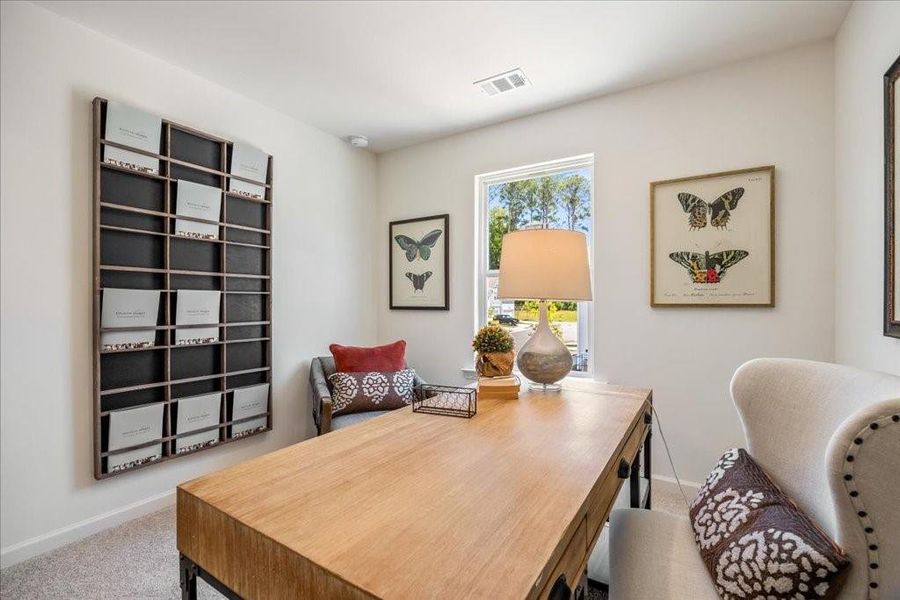 Furnished interior view inside a new home in Shoals Crossing, Conyers (Image 20).
