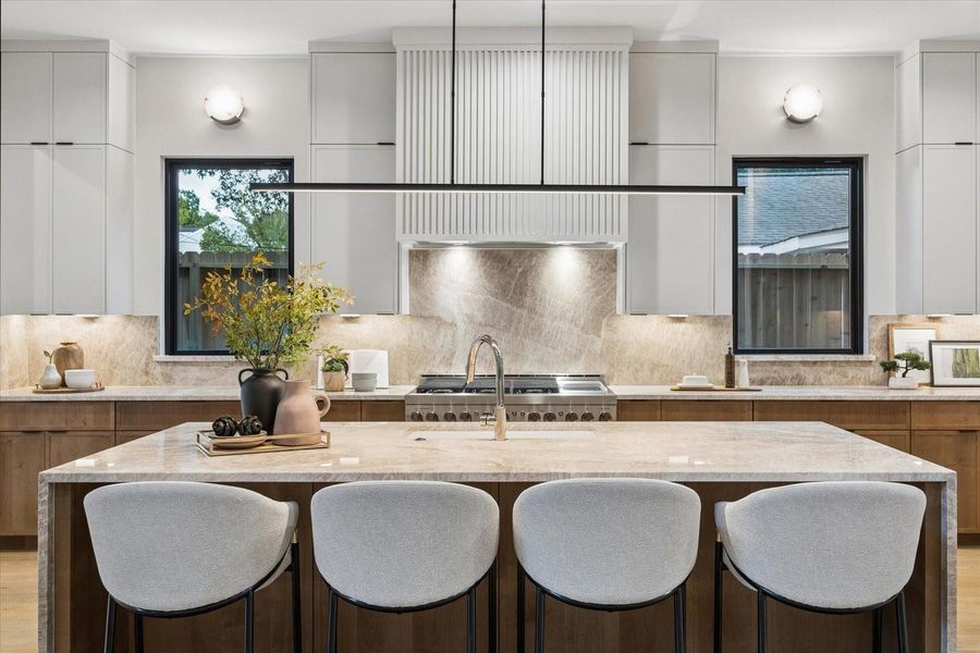 Furnished interior view inside a new home in , Houston (Image 5).
