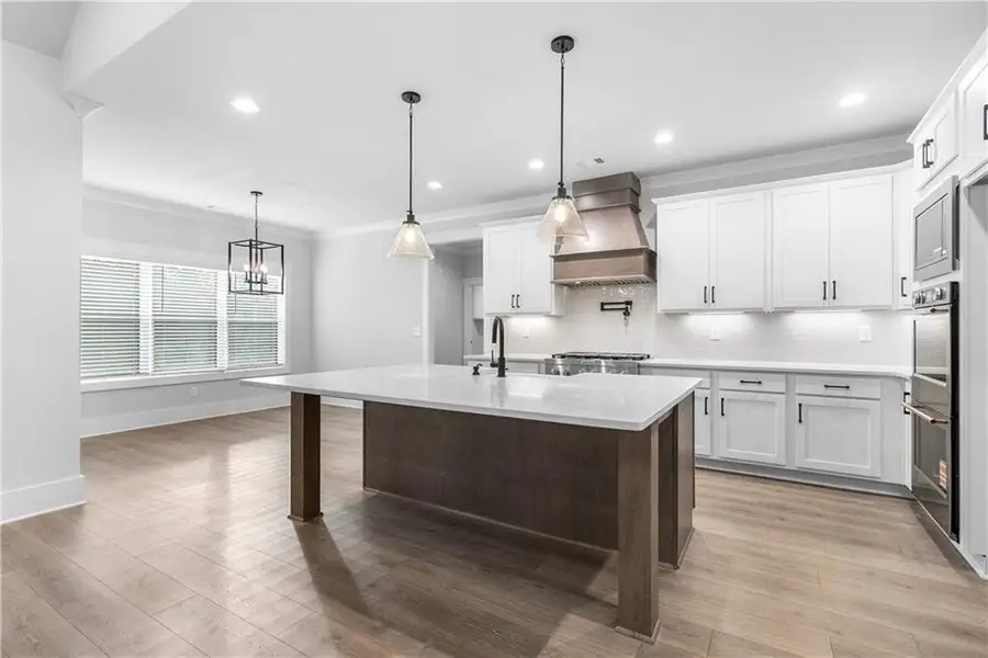 Furnished interior view inside a new home in Stonegate, Monroe (Image 7).