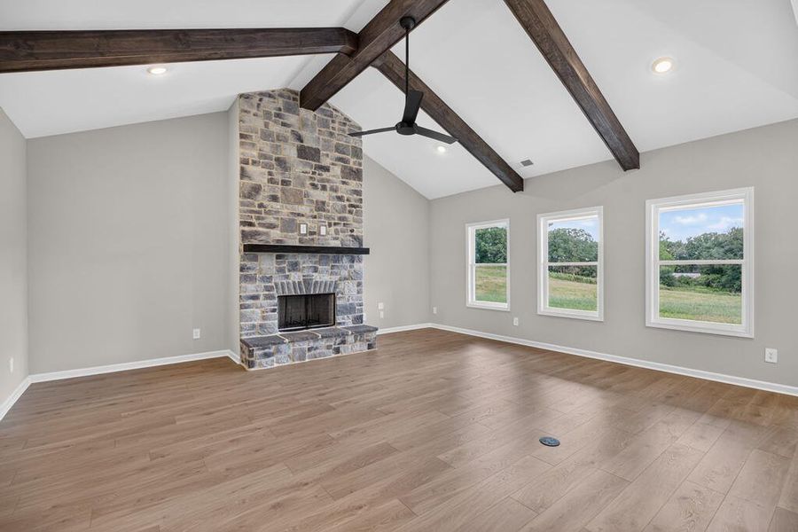 Spacious, unfurnished interior of a new home in Blackwelder Bluff, Bowdon (Image 26).