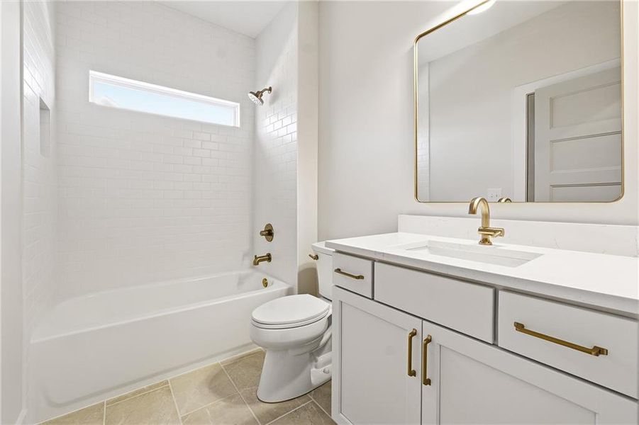 Furnished interior view inside a new home in , Marietta (Image 7).