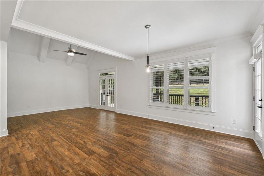 Spacious, unfurnished interior of a new home in , Dawsonville (Image 44). Spacious, unfurnished interior of a new home in , Dawsonville (Image 44).