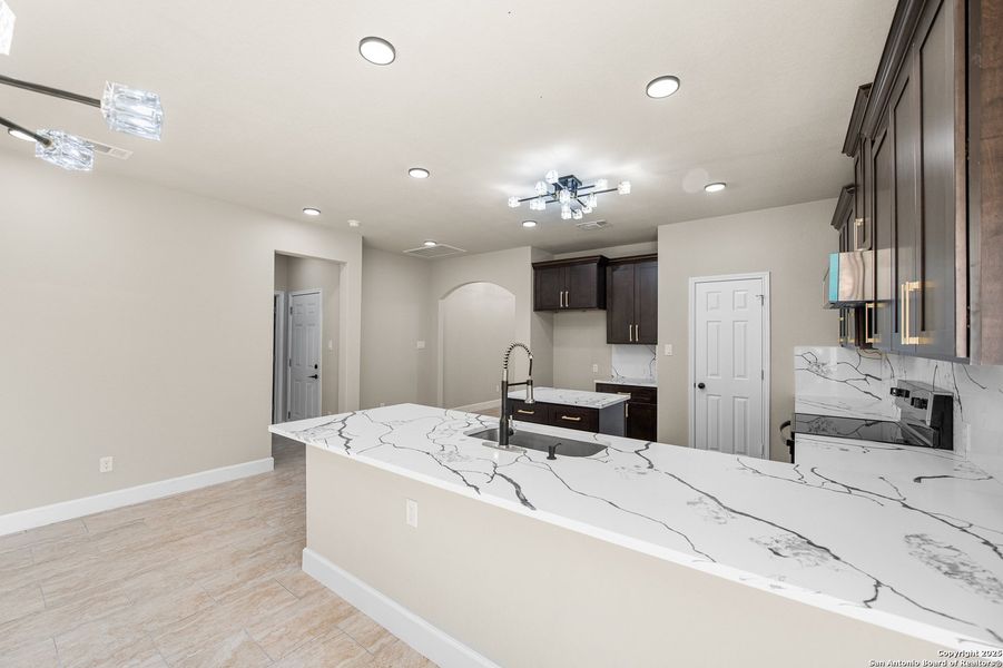 Furnished interior view inside a new home in , San Antonio (Image 3). Furnished interior view inside a new home in , San Antonio (Image 3).