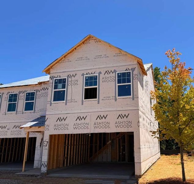 In-progress construction of a new home in Leydenview, Mableton, GA (Image 22).