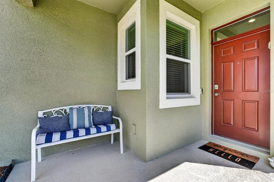 Exterior details and patio area of a home in Halifax Plantation Villas, Ormond Beach (Image 33).