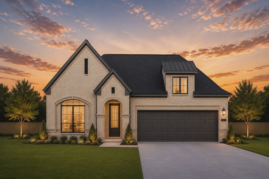 Representative exterior photo of a completed home built from the Marion by Chesmar Homes in Nolina, Georgetown, TX (Image 2). Representative exterior photo of a completed home built from the Marion by Chesmar Homes in Nolina, Georgetown, TX (Image 2).