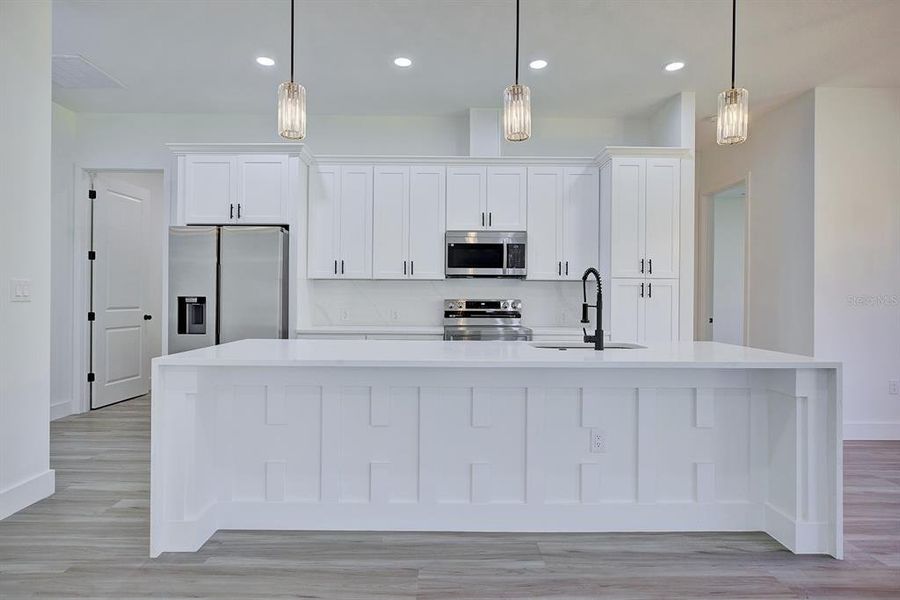 Furnished interior view inside a new home in , Sebring (Image 4).