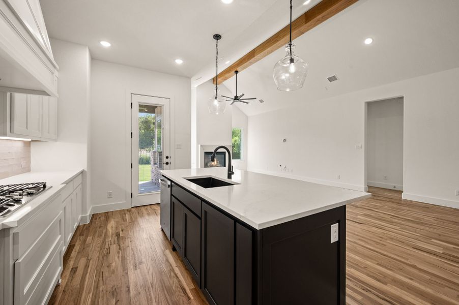 Furnished interior view inside a new home in Parks of Aledo, Aledo (Image 9).