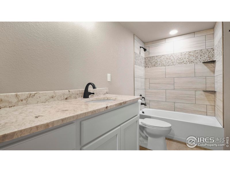 Full bathroom in basement Full bathroom in basement