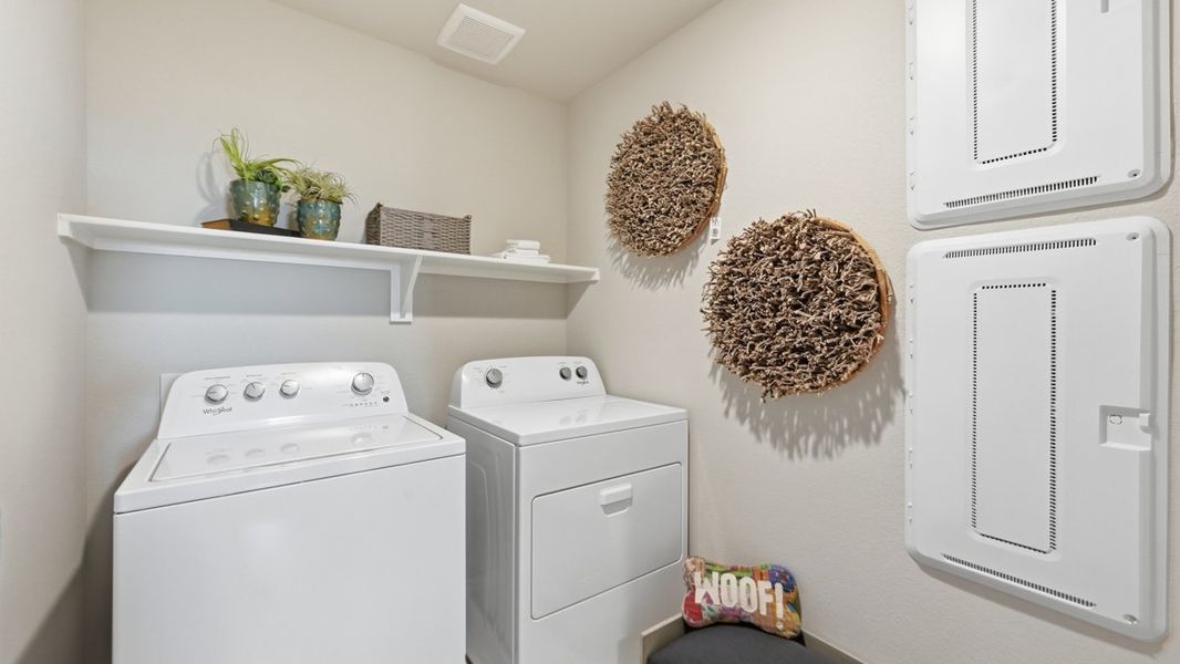 Close-up of interior finishes inside a home in Lonestar at Liberty Trails, Fort Worth (Image 20).