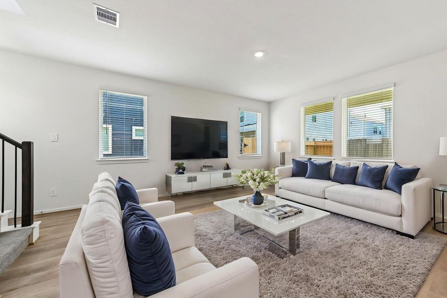 Photo is not of the actual home, but is an inspirational photo of builder’s model home and may depict options, furnishings, and/or decorator features that are not included.