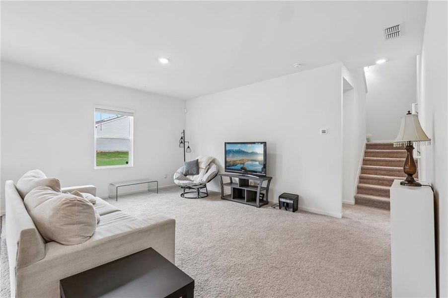 Furnished interior view inside a new home in Greyson Parc, Locust Grove (Image 12).