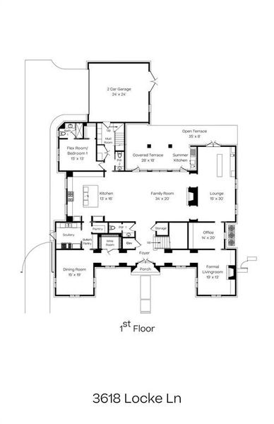 First Level Plan