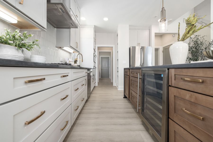 Representative furnished interior of a home built from the Timothy 2 Story by Baker Residential in Atwater Station - Village Collection, Fuquay Varina (Image 14).