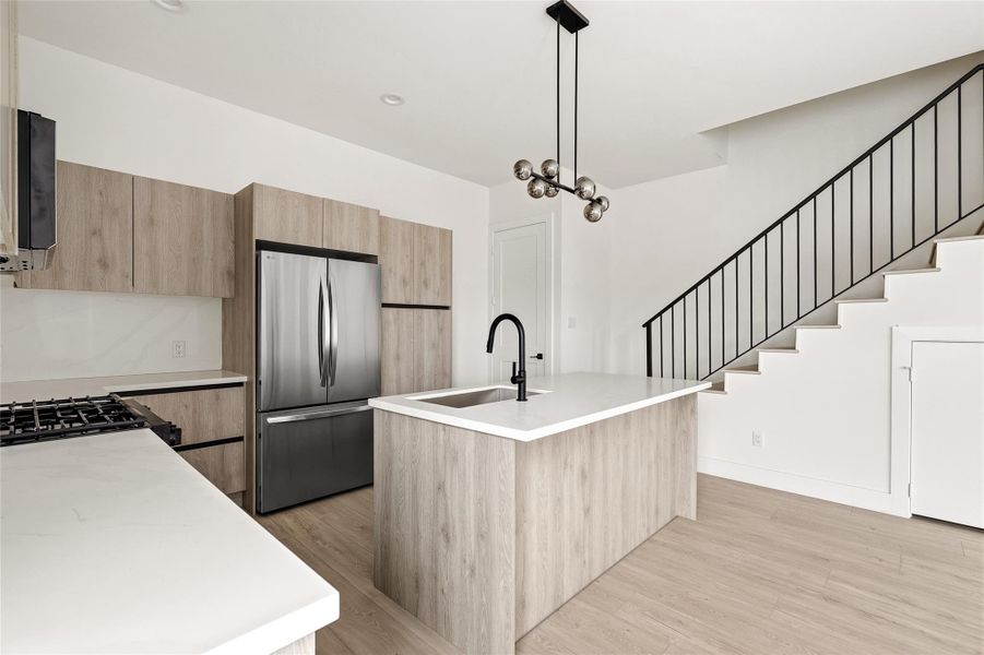 Furnished interior view inside a new home in , Houston (Image 11).