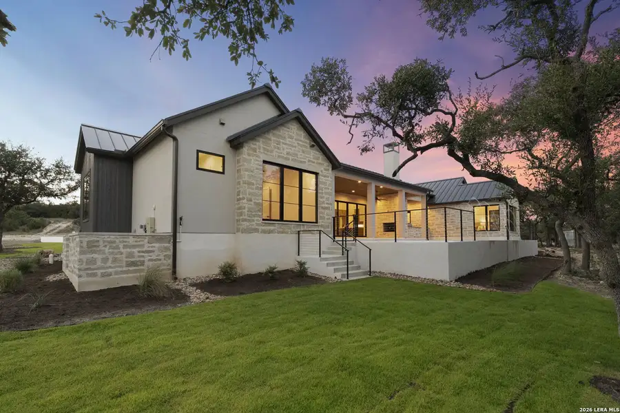 Exterior details and patio area of a home in , Spring Branch (Image 29).