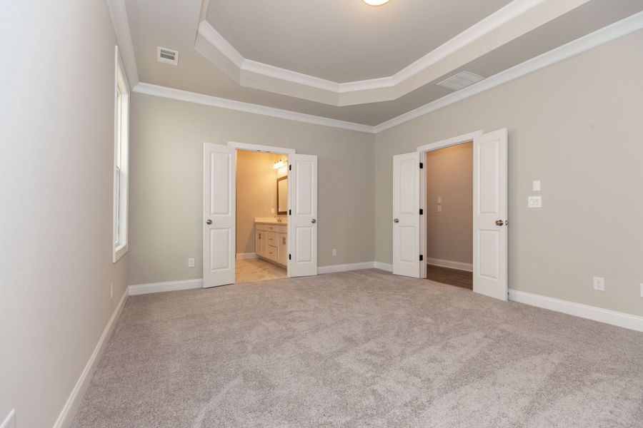 Representative unfurnished interior of a home built from the The Charleston by The Providence Group in Aberdeen, Hoschton (Image 34).