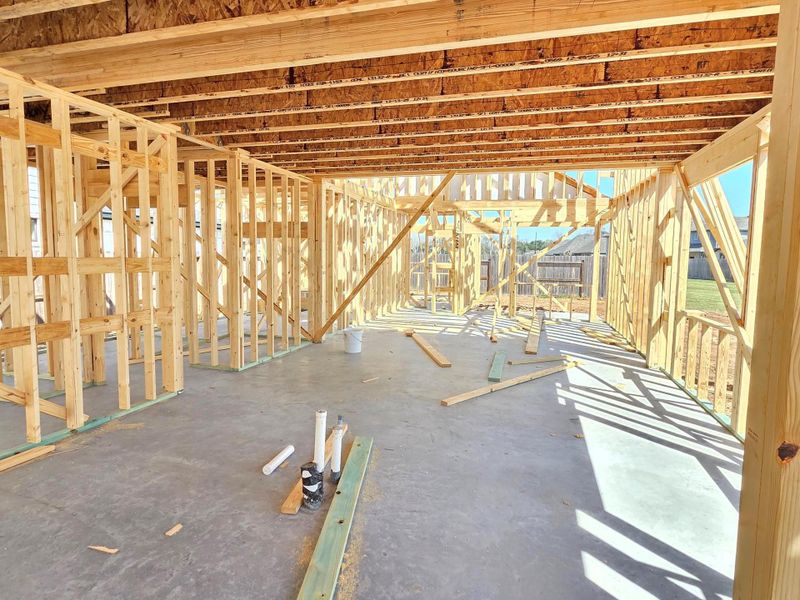 In-progress construction of a new home in , Missouri City, TX (Image 7).