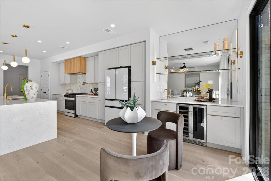 Furnished interior view inside a new home in , Charlotte (Image 5).