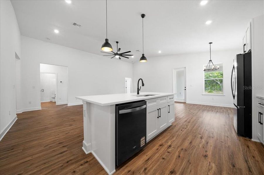Furnished interior view inside a new home in , Weeki Wachee (Image 9).