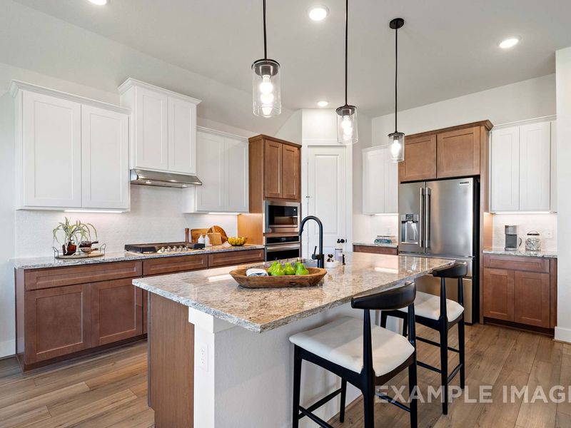 Representative furnished interior of a home built from the The Edward A by Davidson Homes LLC in Lago Mar, Texas City (Image 12).