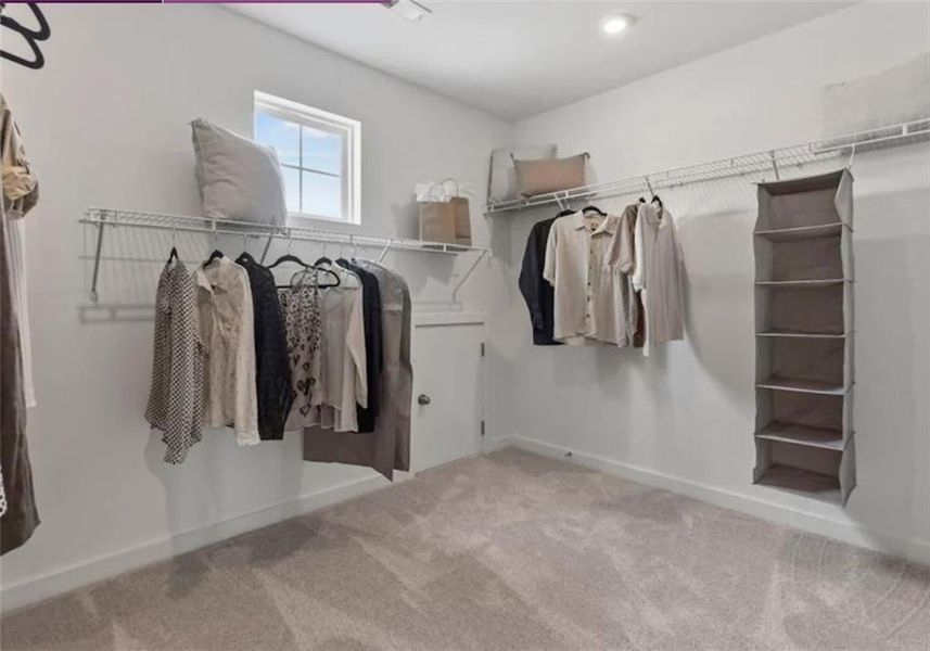 Furnished interior view inside a new home in Reserve at Gum Springs, Jefferson (Image 27).