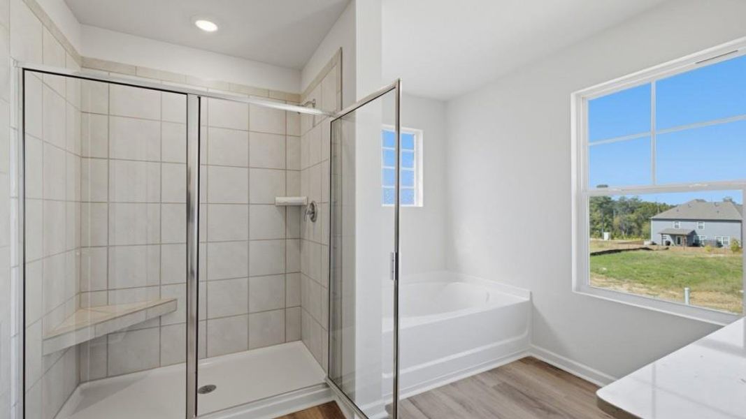 Furnished interior view inside a new home in Hamptons at Riverwood South, Dallas (Image 4).