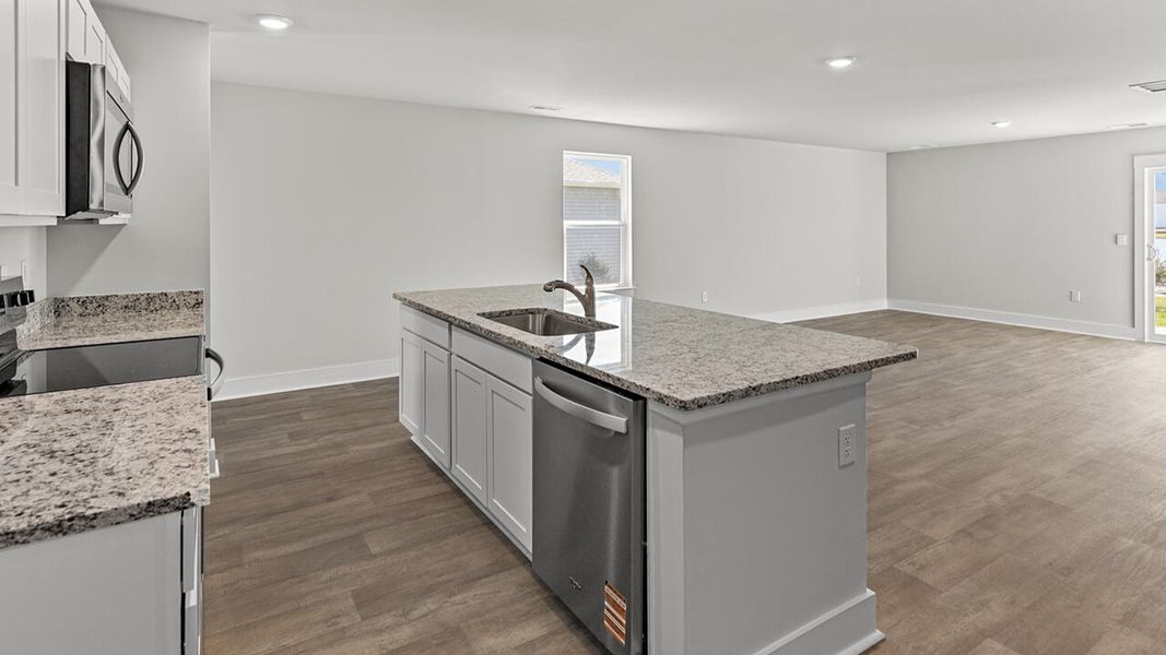 Furnished interior view inside a new home in Sidbury Station, Castle Hayne (Image 6).