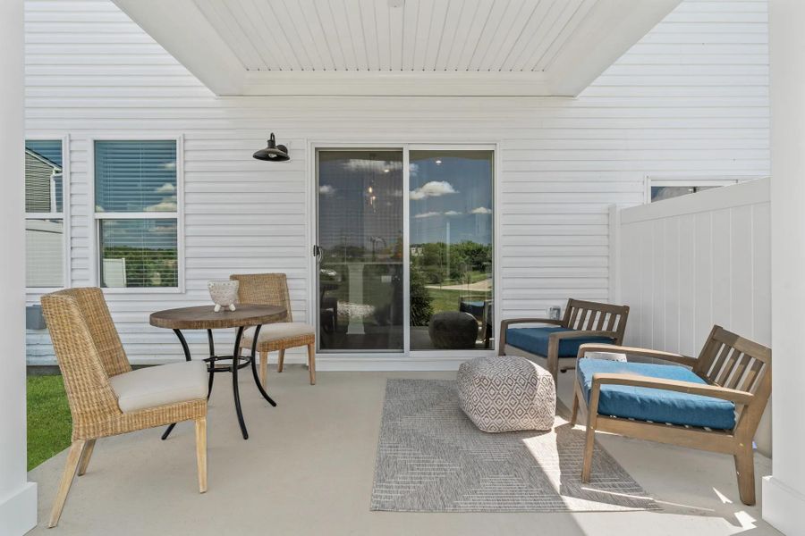 The Blackwell Outdoor Living Area