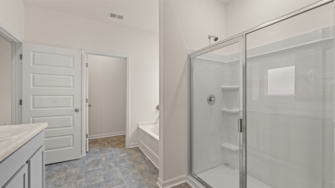 Furnished interior view inside a new home in Bridle Creek, Locust Grove (Image 13).