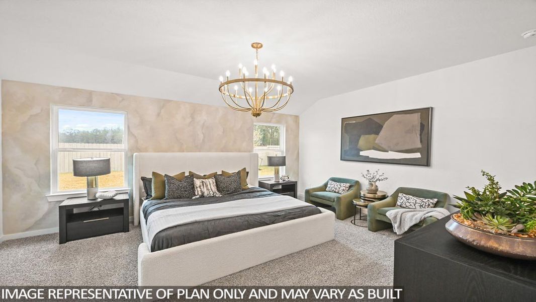 Furnished interior view inside a new home in Silverthorne, Conroe (Image 29). Furnished interior view inside a new home in Silverthorne, Conroe (Image 29).